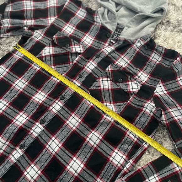 North West Mfg Hooded Long sleeve button up - Picture 3 of 9